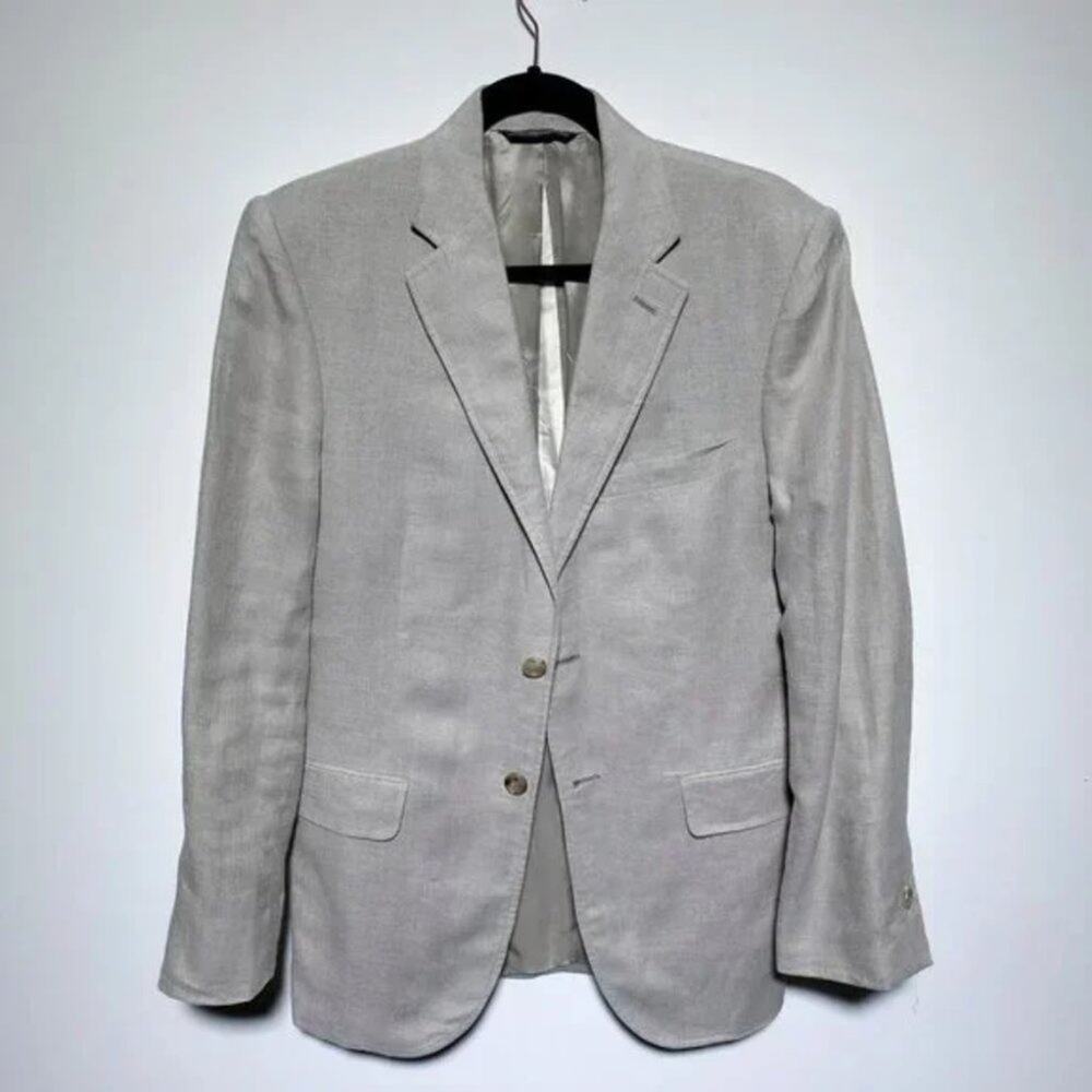 MARTIN GREENFIELD CLOTHIERS Chelsea Hopsack Blazer